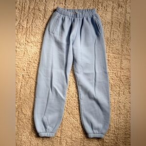 Women's Tic Toc from Los Angeles Light Blue Jogger Pants S